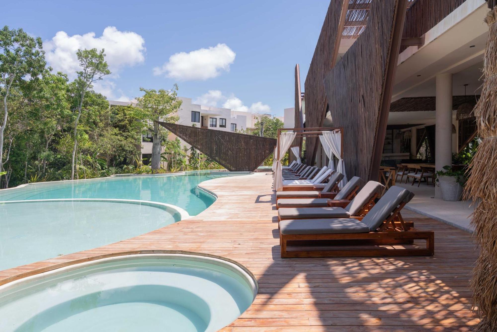 Extraordinary 2Br Apartment In Fully Equipped Hotel In Tulum Eksteriør billede